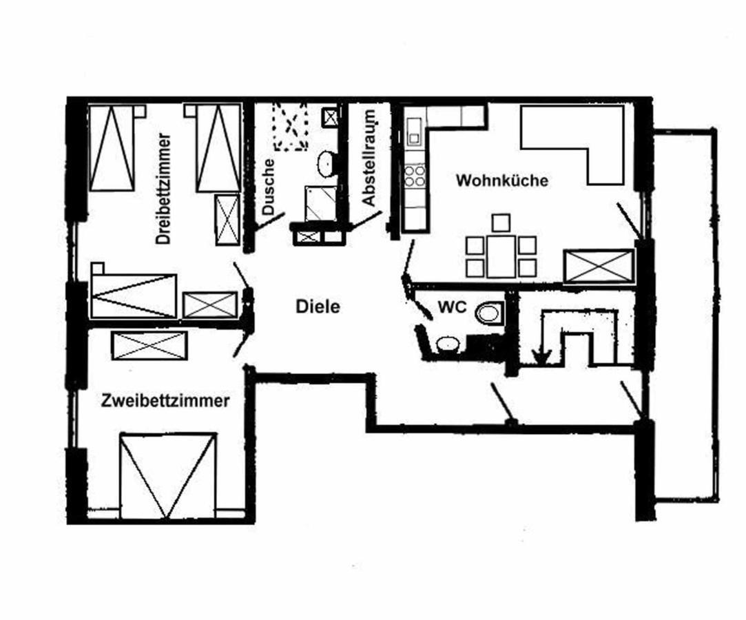 Ferienhaus Günztal, Fam. Botzenhart Ellzee Exterior foto